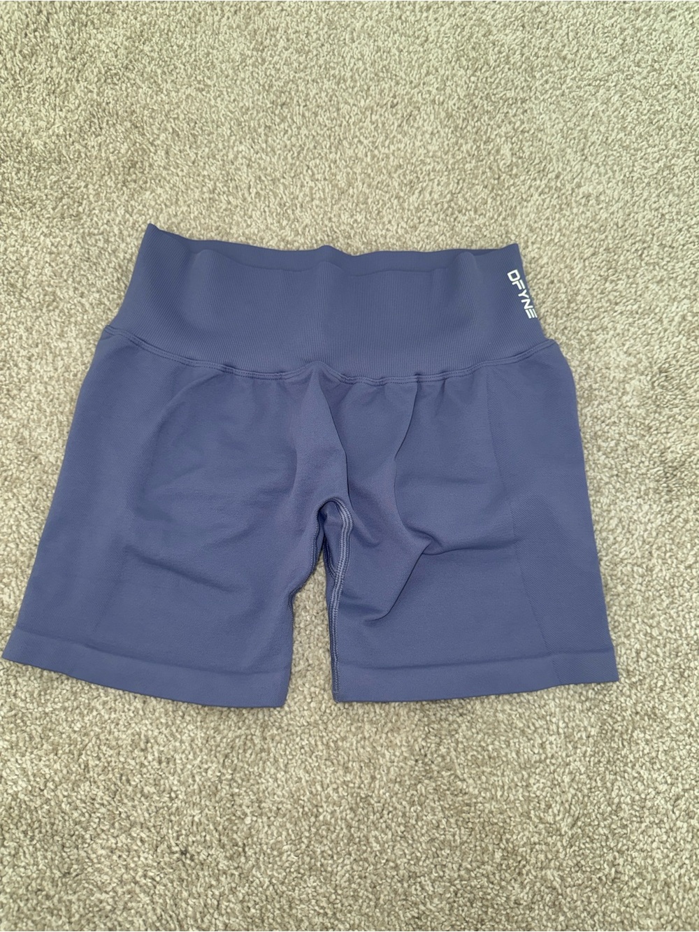 DFYNE DEFY Women’s High-Waist Bike Shorts in Navy